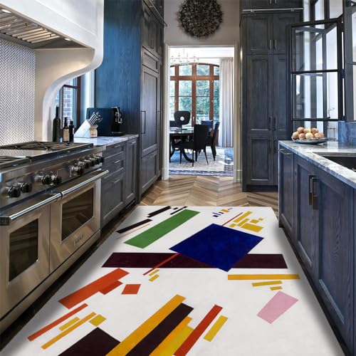 Tapis de composition suprématiste salon 150x240cm