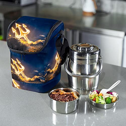 Bolsa de almuerzo térmica compacta contra derrames e incomodidad 7