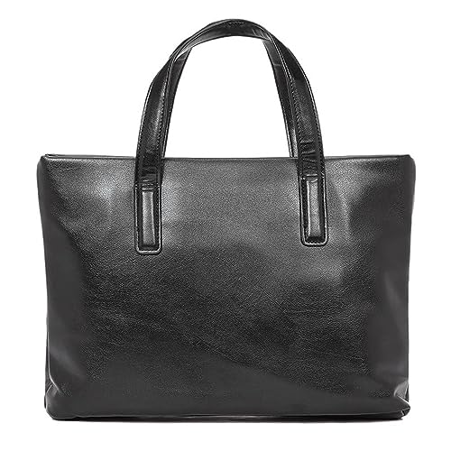 Men's Handbag Briefcase Casual Document Bag for Carrying Paper Files