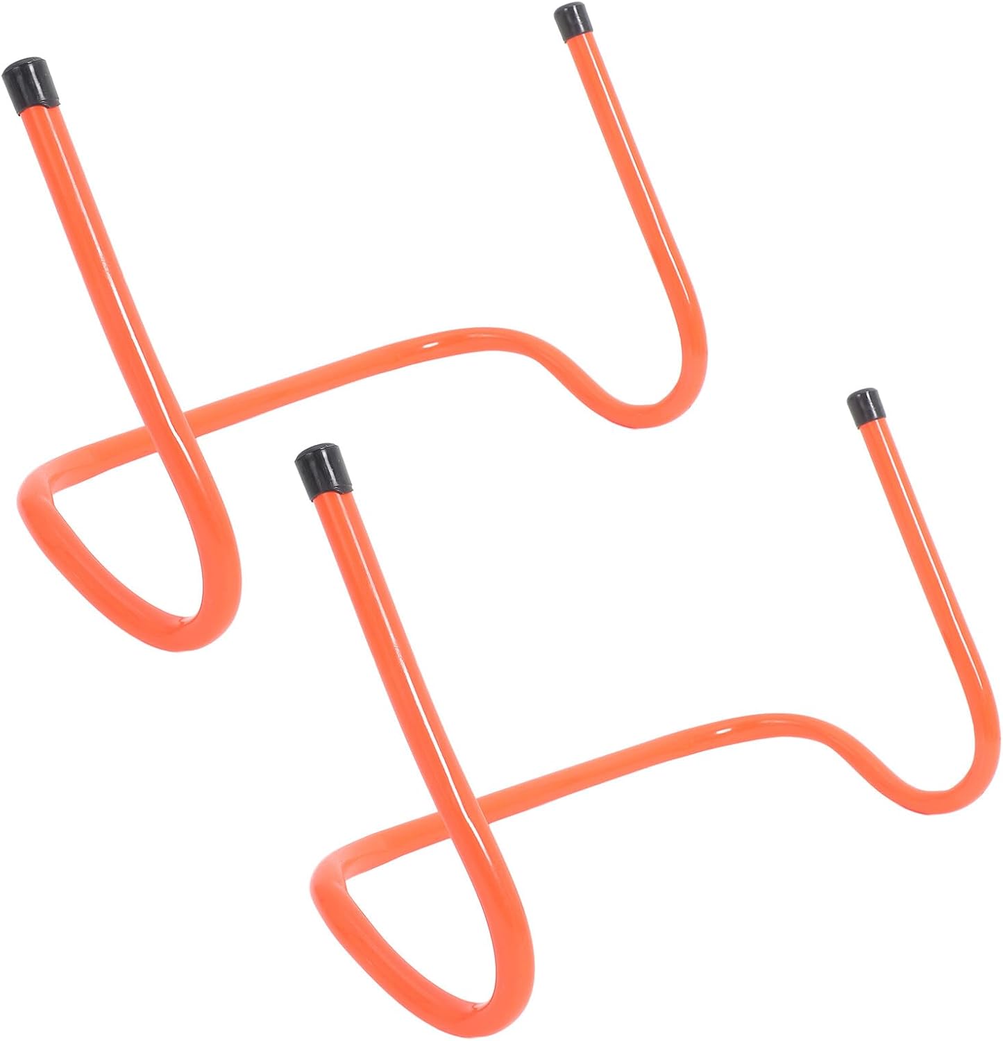 GALPADA 2pcs Agility Hurdles 23cm Plastic Soccer Training Hurdle Equipment for Speed and Footwork Practice in Football and Sports Training