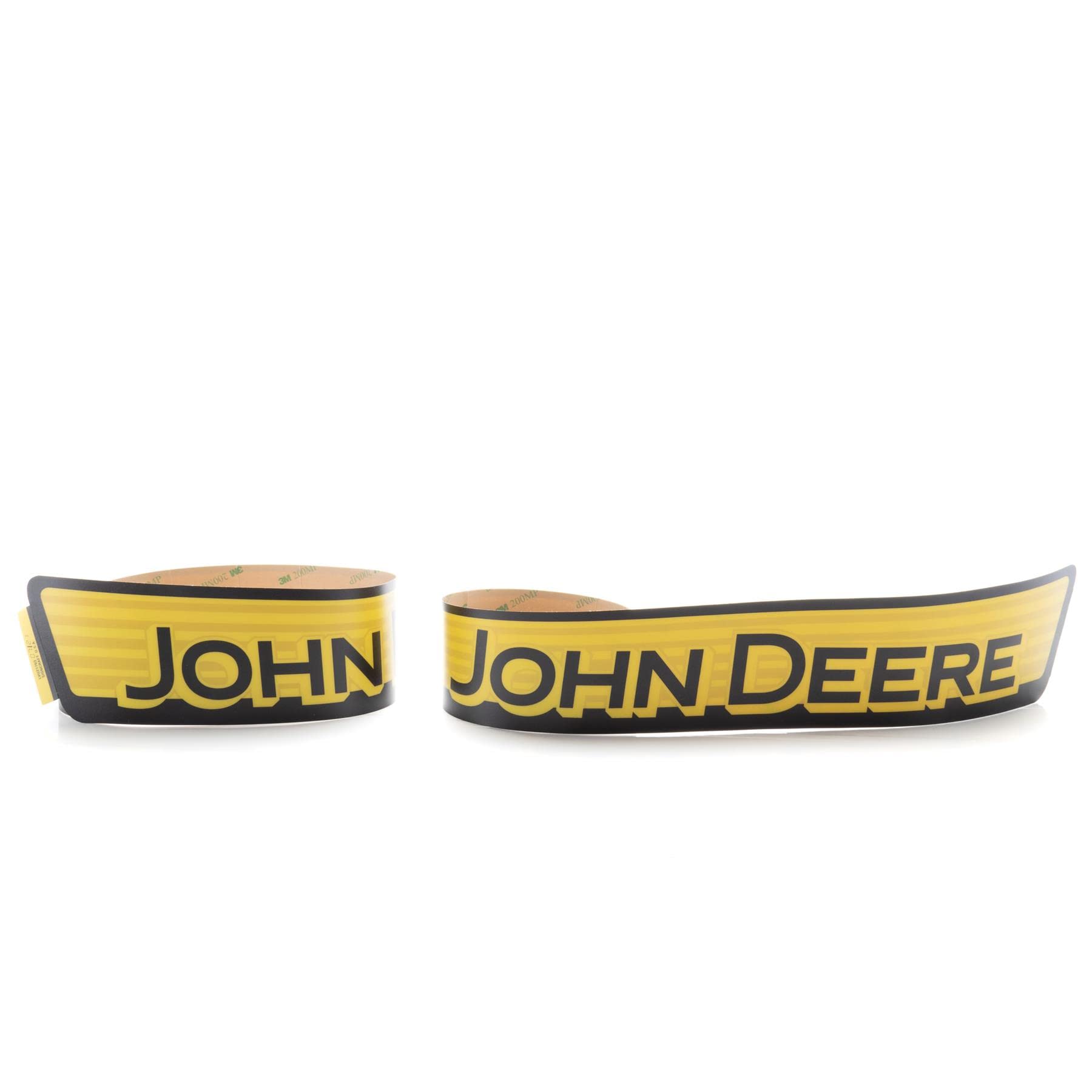 Bandes de capot John Deere LVU21763 haute adhérence pour rénovation de tracteurs 1025R et 1023E