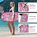 FunWater Inflatable Body Boards Beach Body Board Lightweight PVC Foldable Surf Board for Adults with Pump 37