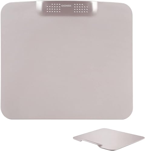 CHEFMADE Bandeja para galletas, 12 pulgadas, agarre con una sola mano, antiadherente, sin marco, para hornear en horno, 11.4 x 12.8 x 0.6 pulgadas disponible en Yaxa Colombia