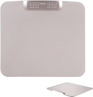 CHEFMADE Cookie Sheet Pan, 12-Inch One-Handed Gripping Non-Stick Rimless Bakeware for Oven Baking 11.4" x 12.8"x 0.6" (Champagne Gold)