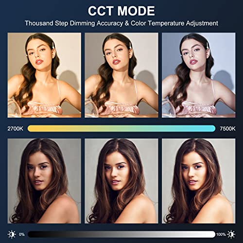 Image of GVM Great Video Maker 600W LED Light, Photography Lighting with APP /DMX Control, 2700-6800K Bowen Mount Continuous CRI 97+ 12 Scenes for, 128000lux /1m Studio Lights Recording Filming