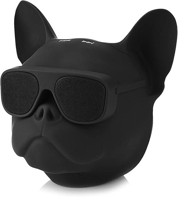 Wireless Speaker, Special Dog Shaped Portable Bluetooth 4.1 High Fidelity Dual Speaker Design Stereo Sound Speaker Support Voice Command Function