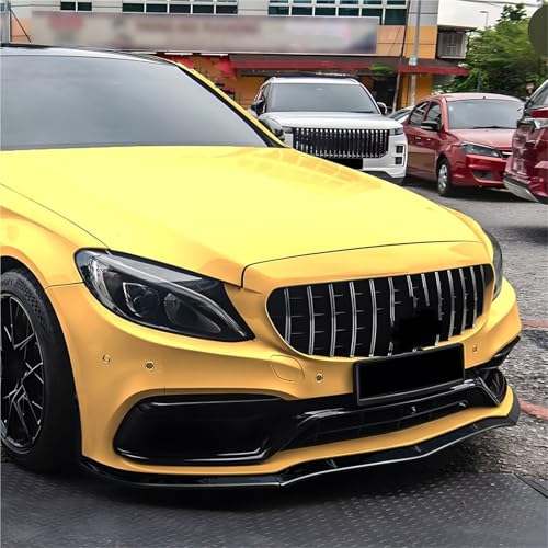 Diffuseur de pare-chocs avant Classe C W205 finition premium style C63 AMG - 2