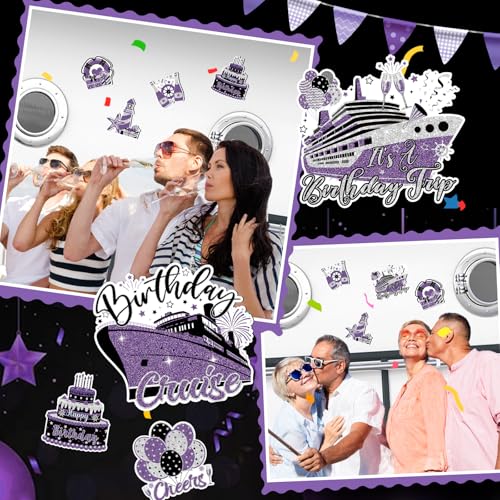 Imanes Decorativos Para Puerta Cumpleaños Cruise 7 Pcs miniatura 6