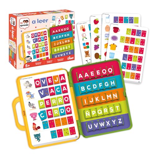 Diset Yo Aprendo a Leer Juguetes Educativos 5 Años | Juego para Aprender a Leer...