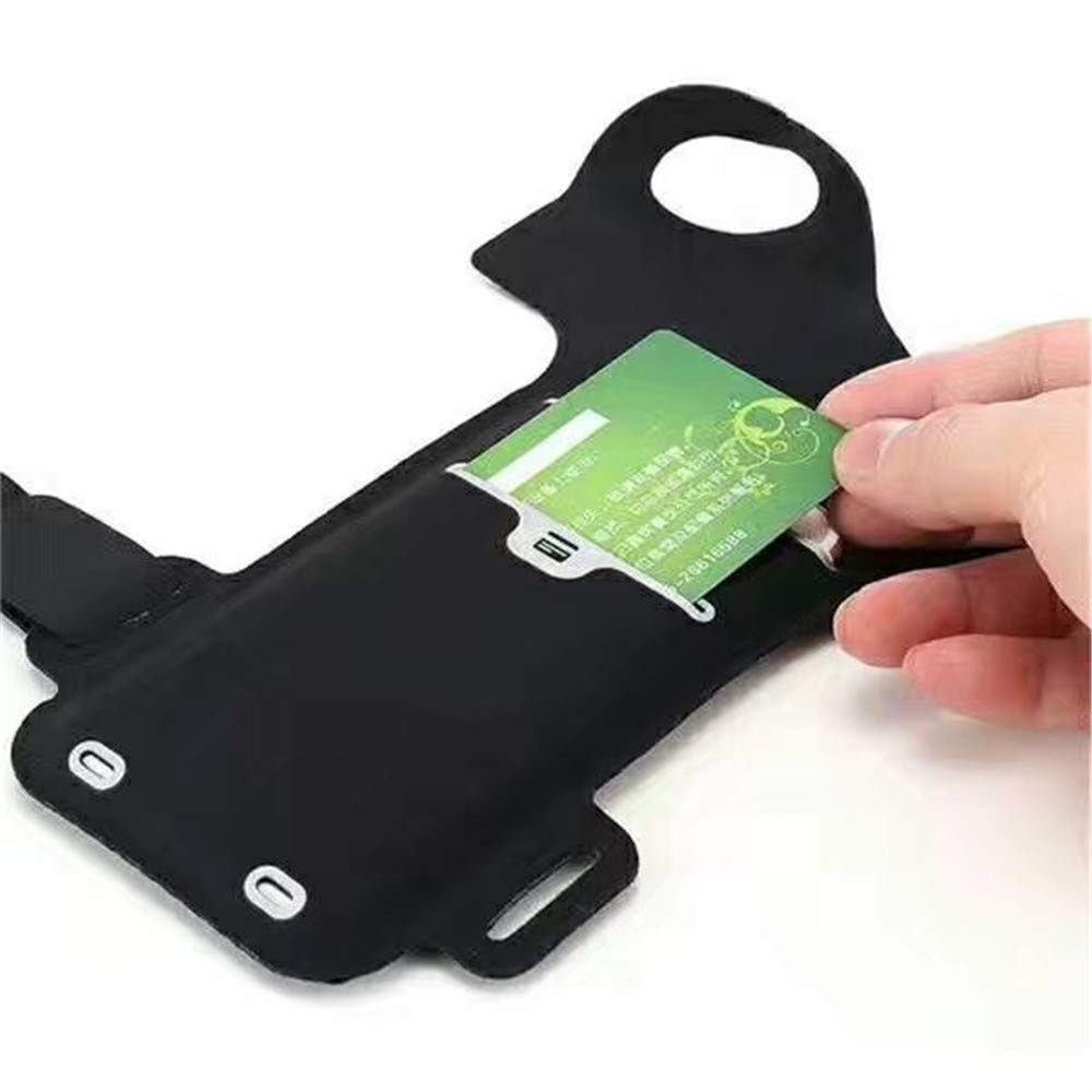 Bolsa para el brazo Banda para el brazo del deporte Bolsa para la muñeca Bolsa para el deporte Funda para teléfono móvil Impermeable antideslizante Cómodo y transpirable Desbloqueo de huellas d