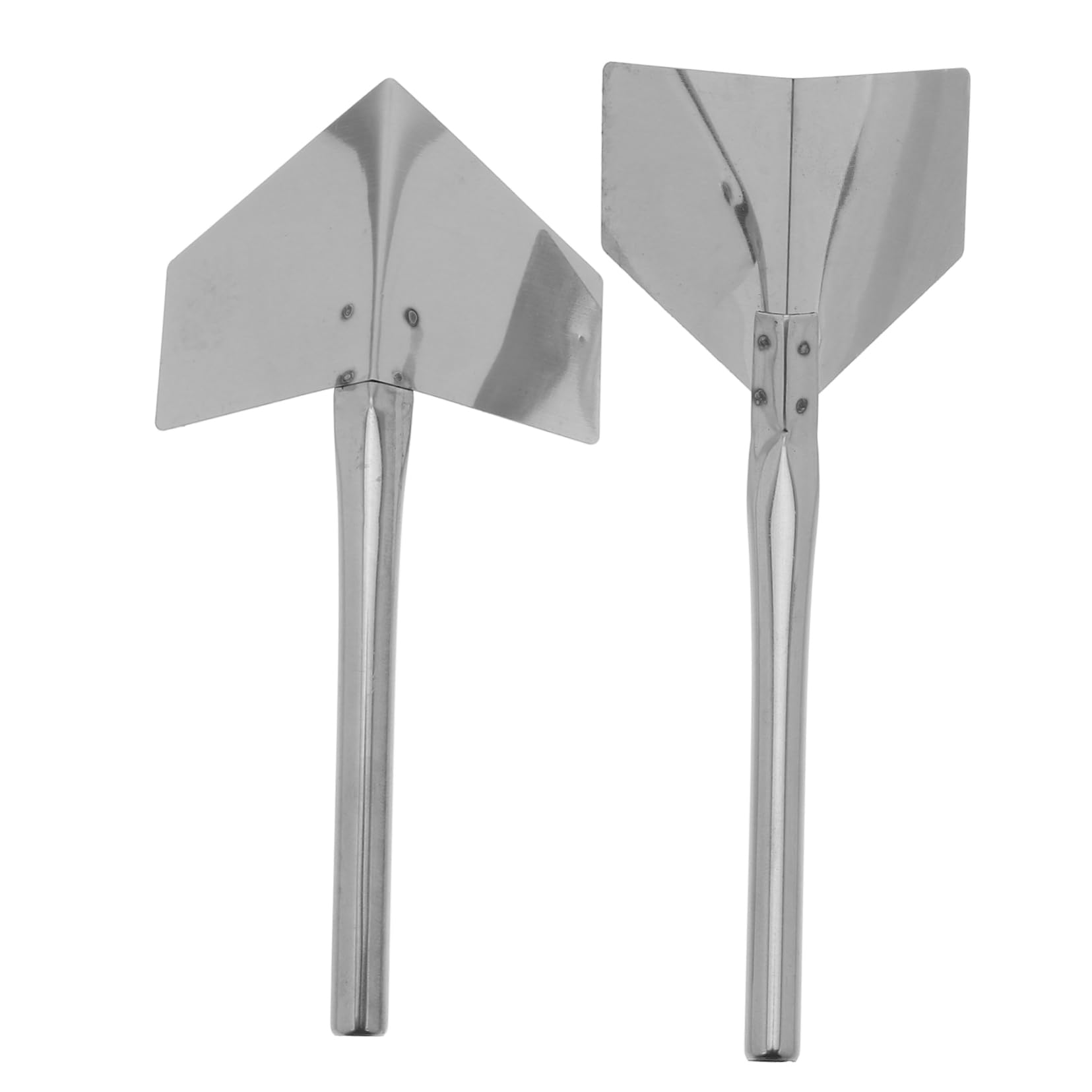 2 Paletas De Esquina De Acero Inoxidable Paletas De Esquina Interiores Y Exteriores Herramienta Para Forma A Esquinas De Paneles De Yeso Para Enlucir Esquinas De Albañilería