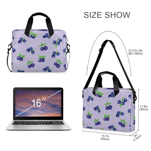 Funda para portátil ALAZA 13-15.6 pulgadas patrón morado miniatura 5