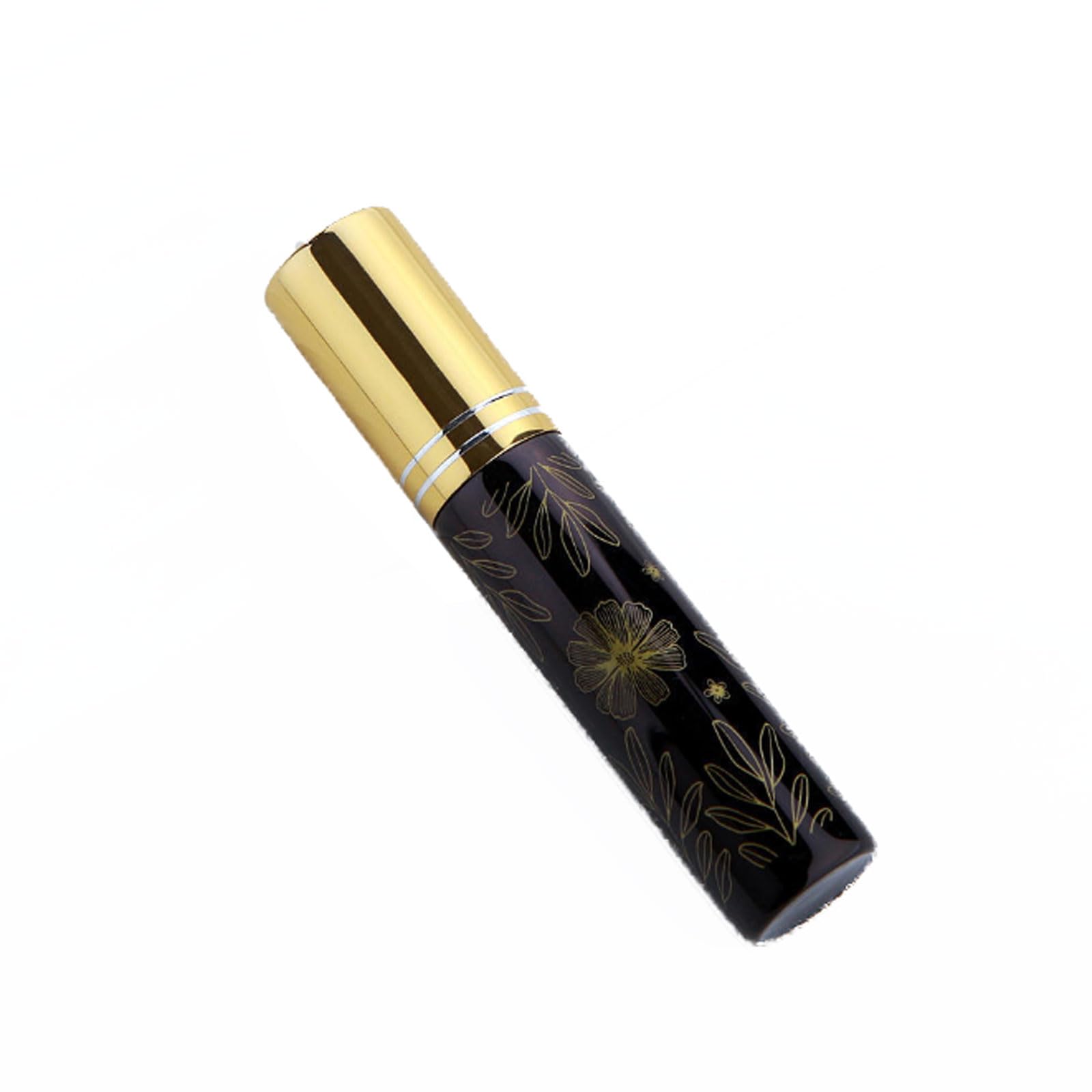 JITEM 2 uds. Botella de Perfume vacía Recargable de 10ml con atomizador a Prueba de Fugas, minienvase portátil de Viaje para cosméticos, Botella pulverizadora para después del Afeitado con Aroma