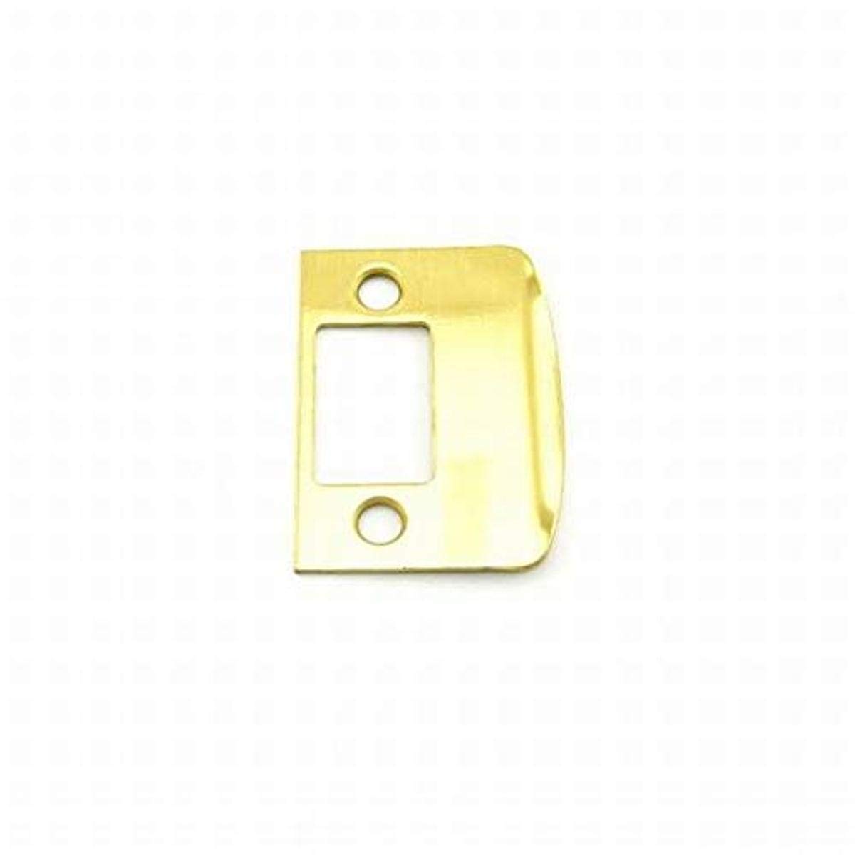 Placa de cerradura de repuesto Schlage 10-095 1 5/8 x 2 1/4 para actualizar puertas de hogar.