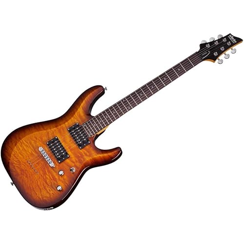 Schecter C-6 Plus VSB Solid-Body Electric Guitar, VSB