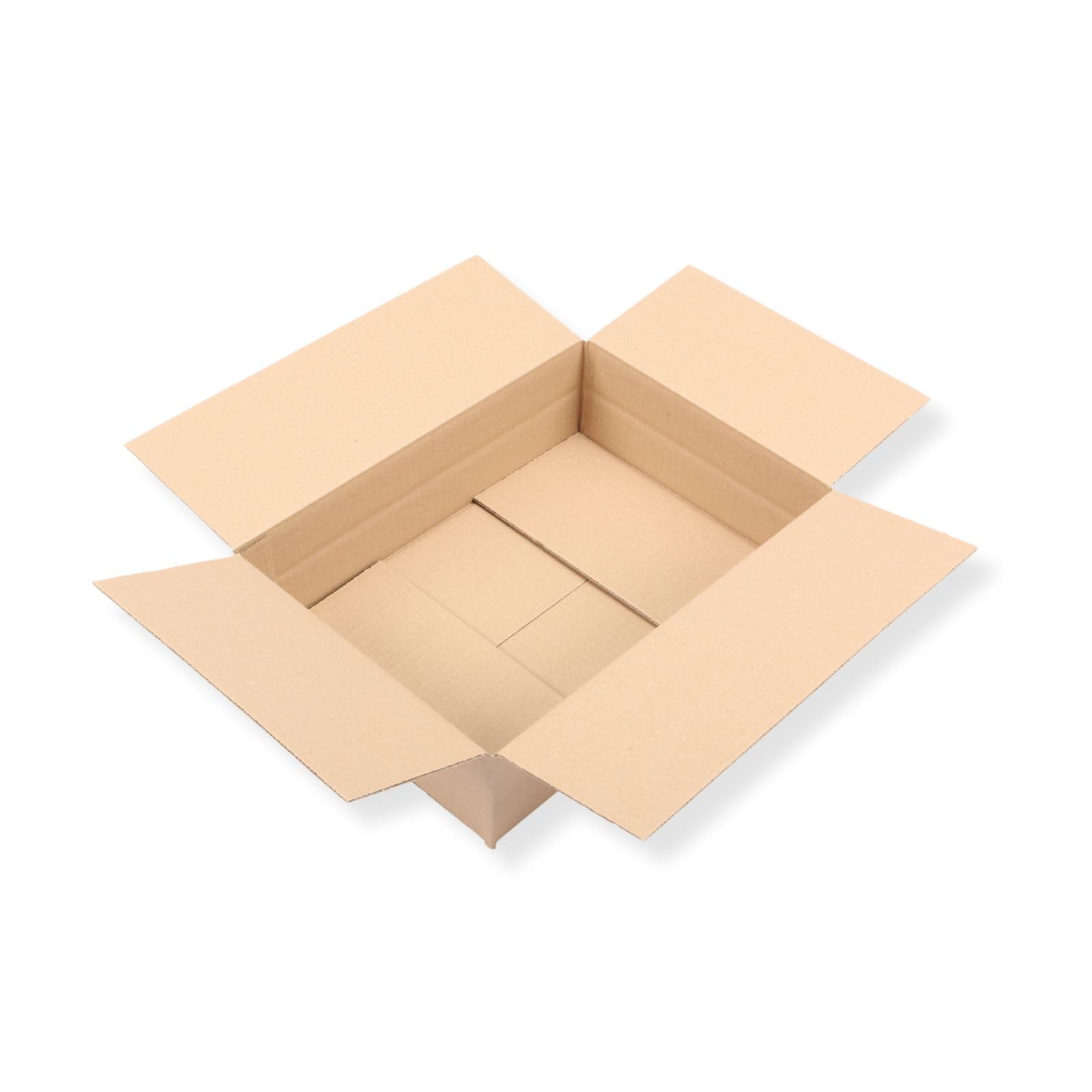 100 St. Post Päckchen Versandkarton 350 x 250 x 100 Größe "S" Faltschachtel Transportkiste Faltkarton Packsetkarton