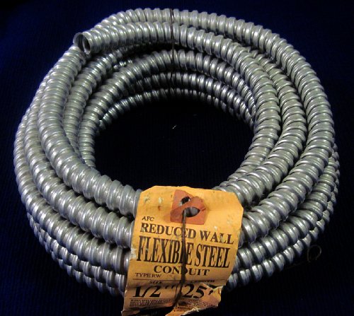AFC Cable Systems 3/8 in. x 25 ft. Flexible Aluminum Conduit