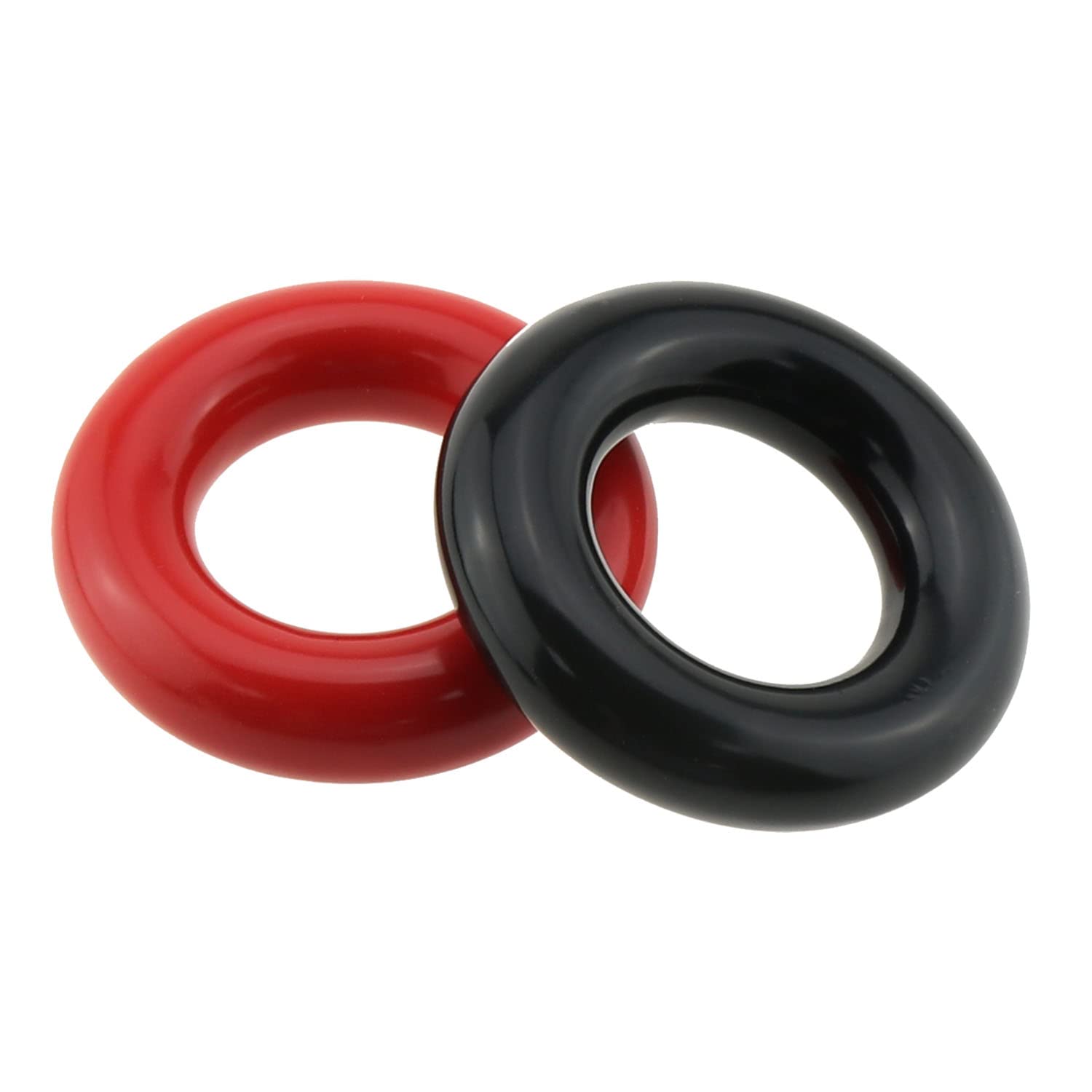 Buy ZZHXSM Golf Weighted Swing Ring 2PCS Black and Red Golf Club Warm