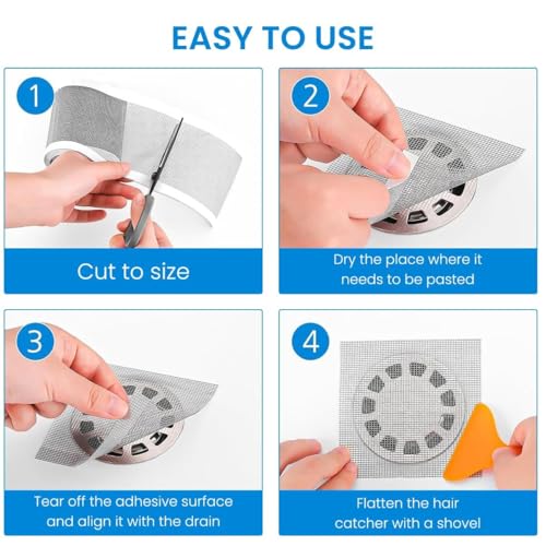 Image of TEKCOOL Mosquito Net Repair Tape | Strong Adhesive & Waterproof Window Mosquito net Covering Mesh Tape for Door Tears Holes Screen Patch Repair (200Cm X 5CM) (Pack of 3).
