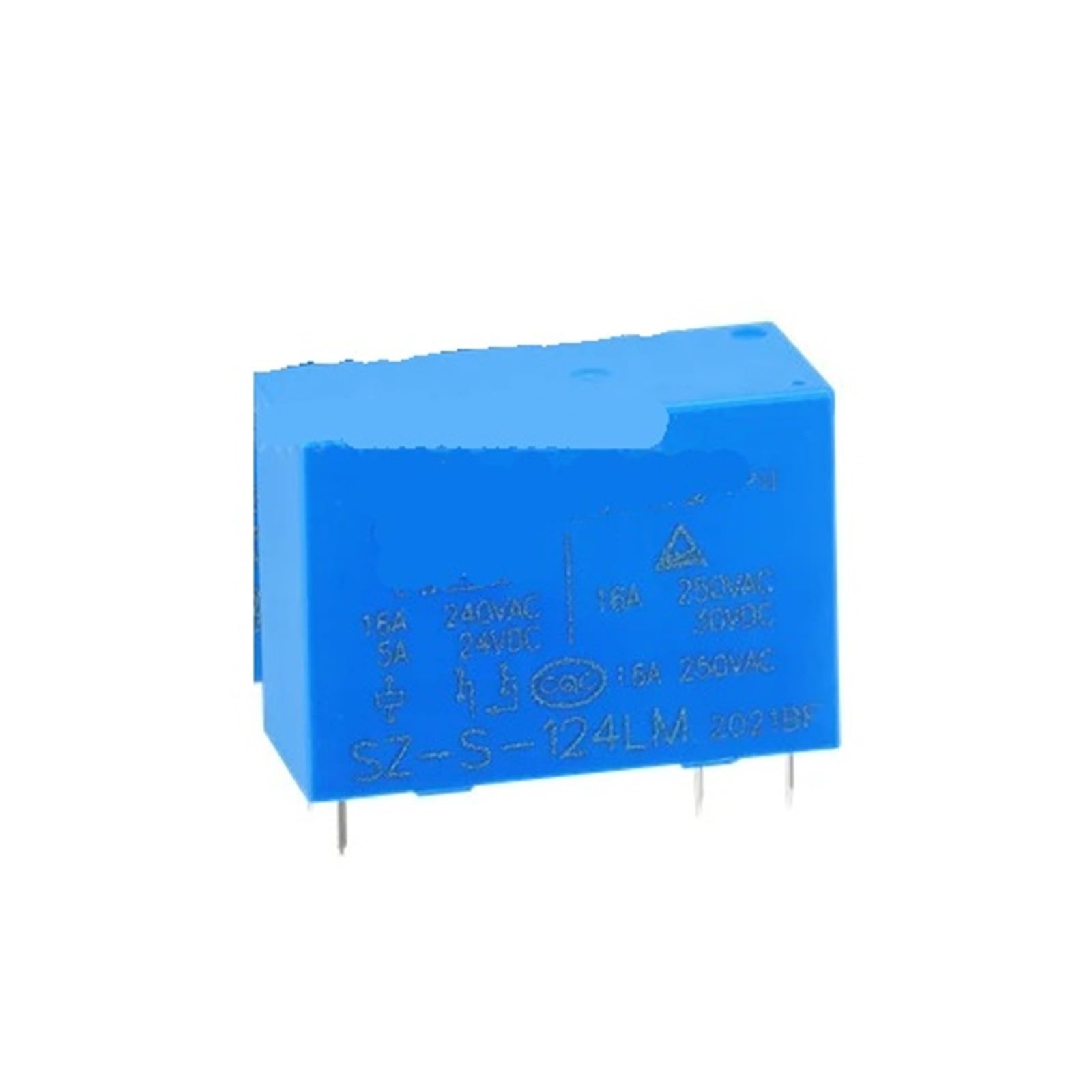 Relais SZ-S-124LM 6 pins 24V 16A idéal pour maintenance domotique (x2)
