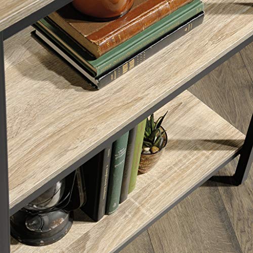 Sauder North Avenue 3 Shelves Bookcase, Charter Oak Finish, L: 23.47" X W: 11.50" X H: 30.47" #TOP4