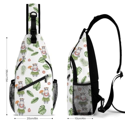 Bolso Bandolera Unisex Ligero para Senderismo y Viaje miniatura 2