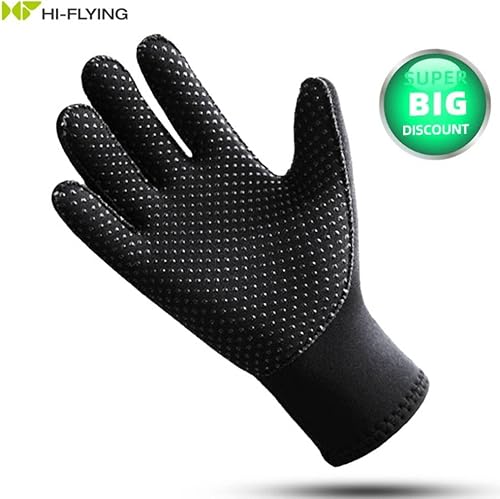 Miniatura 3 de Guantes de neopreno, guantes de buceo de 0.118in, guantes de agua térmicos antideslizantes para hombres y mujeres, adecuados para snorkel, natación,