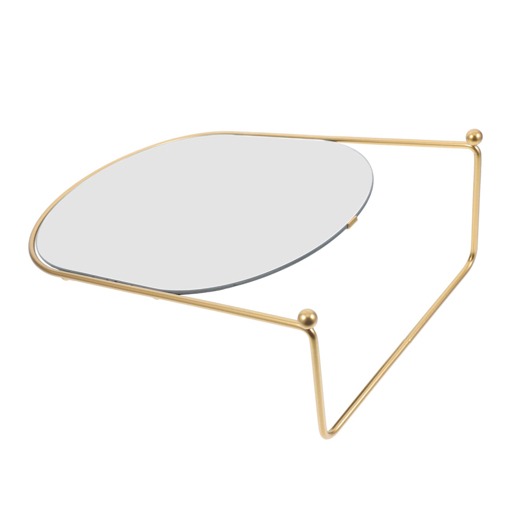 Miroir coiffeuse ovale Healvian pour ranger vos cosmétiques et optimiser l'espace de la chambre