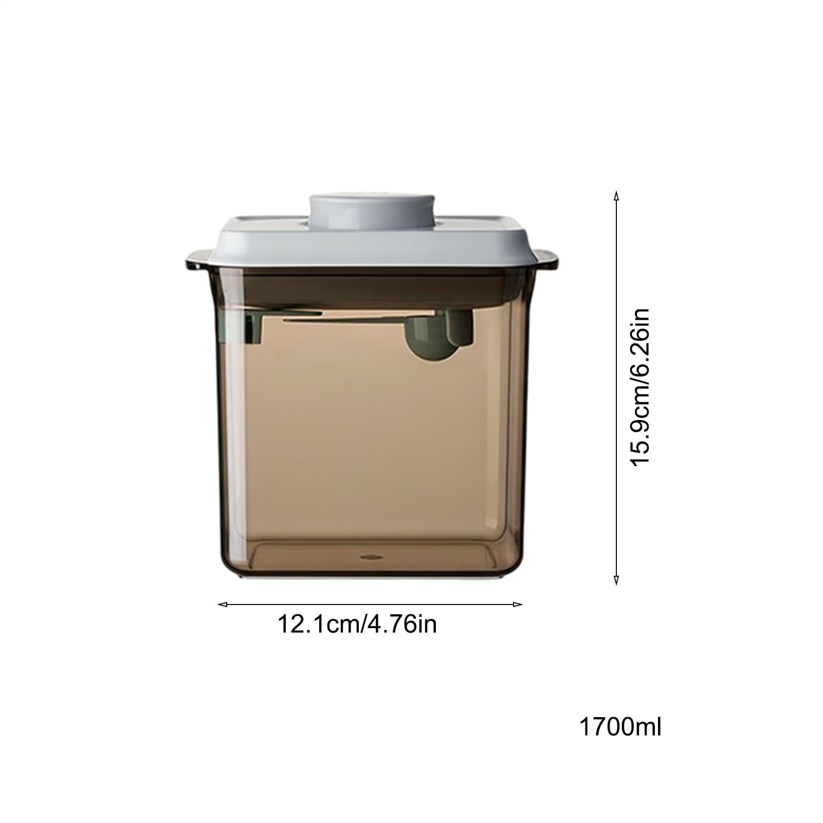 Contenitore Portatile Per Latte In Polvere Contenitore 1700ml A Tenuta | Porta Latte In Polvere Con Misurino Per Casa Cucina Dispensa Asilo