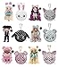 Na! Na! Na! Surprise Glam Series Cali Grizzly Fashion Doll and Metallic Bear Purse, Pink Hair, Cute Fuzzy Hat Outfit & Accessories, 2-in-1 Kids Gift, Toy for Girls and Boys Ages 5 6 7 8+ Years