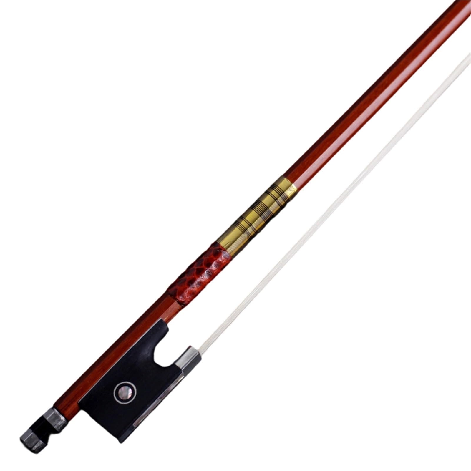 Arcos De Violín Profesionales Arco De Violín Crin Natural Sándalo Graduado Alto Rendimiento(1-4 Size)