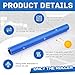 Silipull 1 Pack 36 Inch Replacement Surface Roller Tennis Court Squeegee Sponge Replacement Roller Seamless for Sweep Tennis Brush (Blue)
