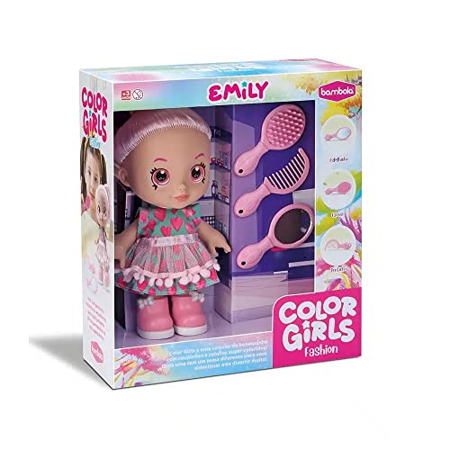 Boneca Color Girls Fashion Emily 26cm Bambola