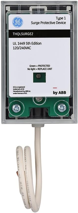 ABB THQLSURGE2 Type 1 Surge Protective Device • Plug-On SPD with Pigtail for Power Supply Systems • Whole-Home or Office Protection • Compatible with PowerMark™ Load Centers