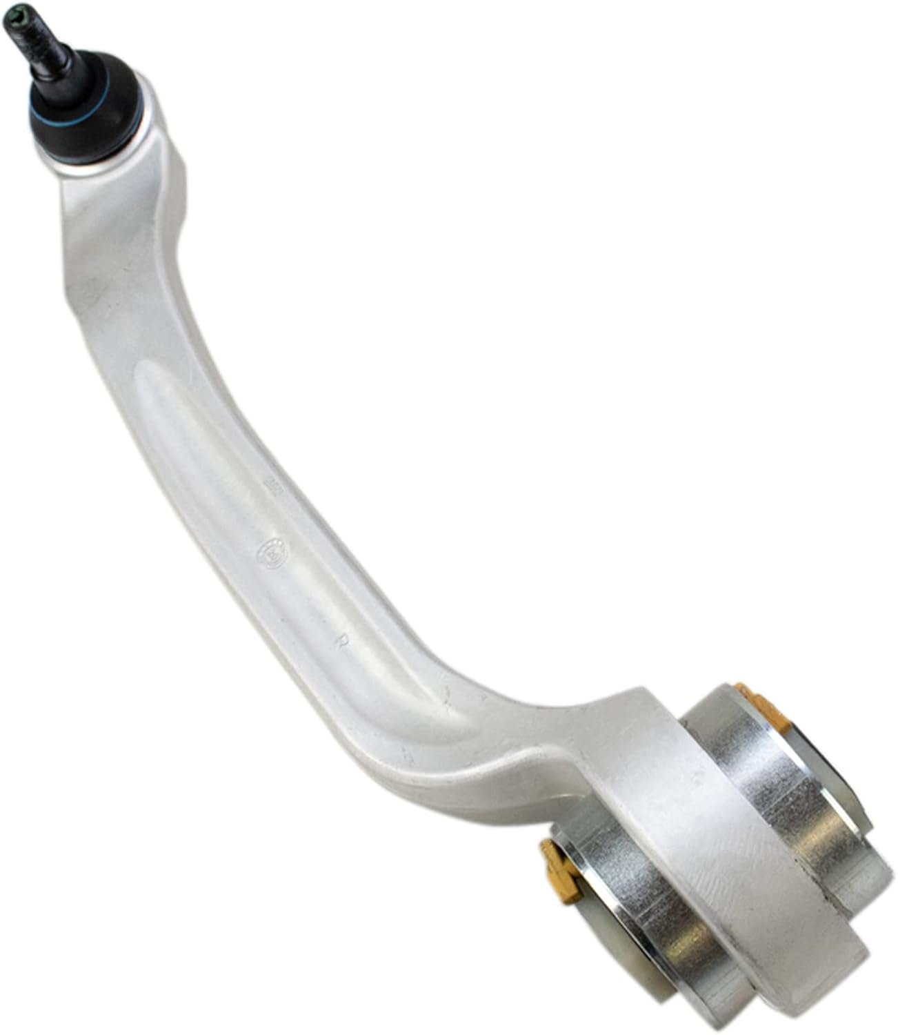 TRQ Front Right Lower Control Arm with Ball Joint Aluminum Compatible with 2004-2010 Audi A8 Quattro 2007-2009 S8 2004-2006 Volkswagen Phaeton