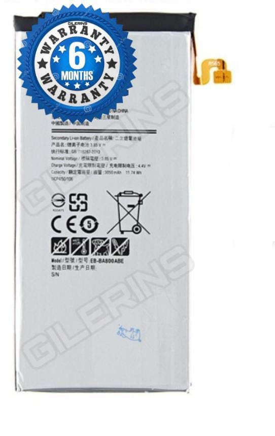 Image of Original (EB-BA800ABE) Battery for Samsung Galaxy A8 2015 A8000 A800S A800YZ Battery with 6 Month Warranty**** (S0040)