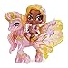 Hatchimals Pixies Riders, Wilder Wings Starlight Pixie and Unicorn Glider with 16 Wing Accessories (Style May Vary)