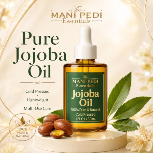 Image of TMPE Jojoba Oil for Hair Growth, Skin Glow & Nail Health | 100% Pure & Cold Pressed | Deep Hydration with Vitamin E - 30ml