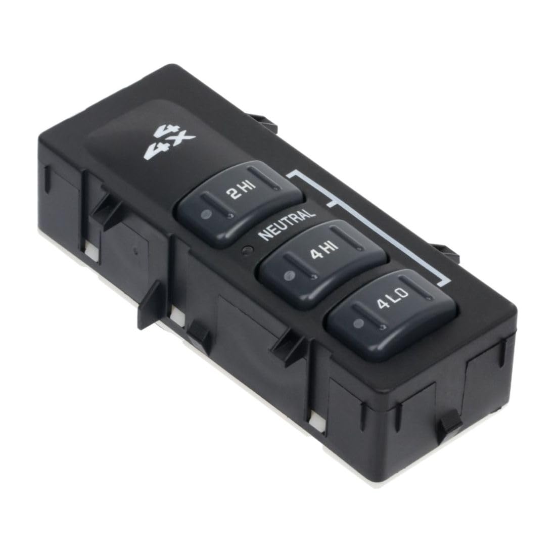 4 Wheel Drive Selector Switch (Black) for Silverado 1500/1500HD/2500/2500HD/3500 2001-2002,for Tahoe 2001-2002,for K1500/K2500 Suburban 1998-1999 Front Female-Connect Gender