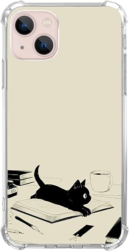 Miniatura 9 de Funda con diseño floral retro verde pastel y blanco, compatible con iPhone 15, diseño de flores retro estéticas para iPhone 15, funda de TPU para