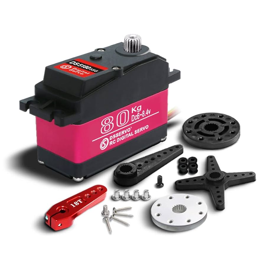 Amazon.com: ANNIMOS 80kg High Torque RC Motor Digital Servo