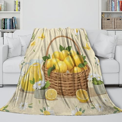 Jeté de canapé microfibre 150x200cm et couverture légère fresh summer - 6