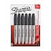 Sharpie Super Permanent Marker, Fine Point, Black, 6 Count