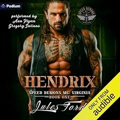 Hendrix Audiolibro Por Jules Ford arte de portada