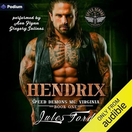 Hendrix Audiolibro Por Jules Ford arte de portada