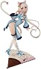 HentaiEcchiAnime GirlAction FigureCute DollToyCartoon CollectionRemovable ClothesCollectibles displayPVC1624cm9.4inch.Blue