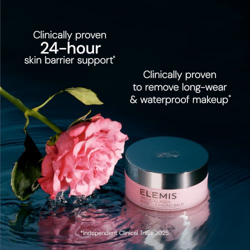 Image of ELEMIS Pro-Collagen Cleansing Balm Makeup Remover, Hydrating Facial Cleanser, Oil Cleanser, Oil Makeup Remover, Deep Cleanse