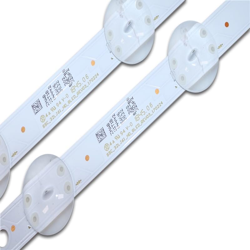 Tira de LED con 8LEDs y 600mm de longitud para paneles de TV compatibles 6