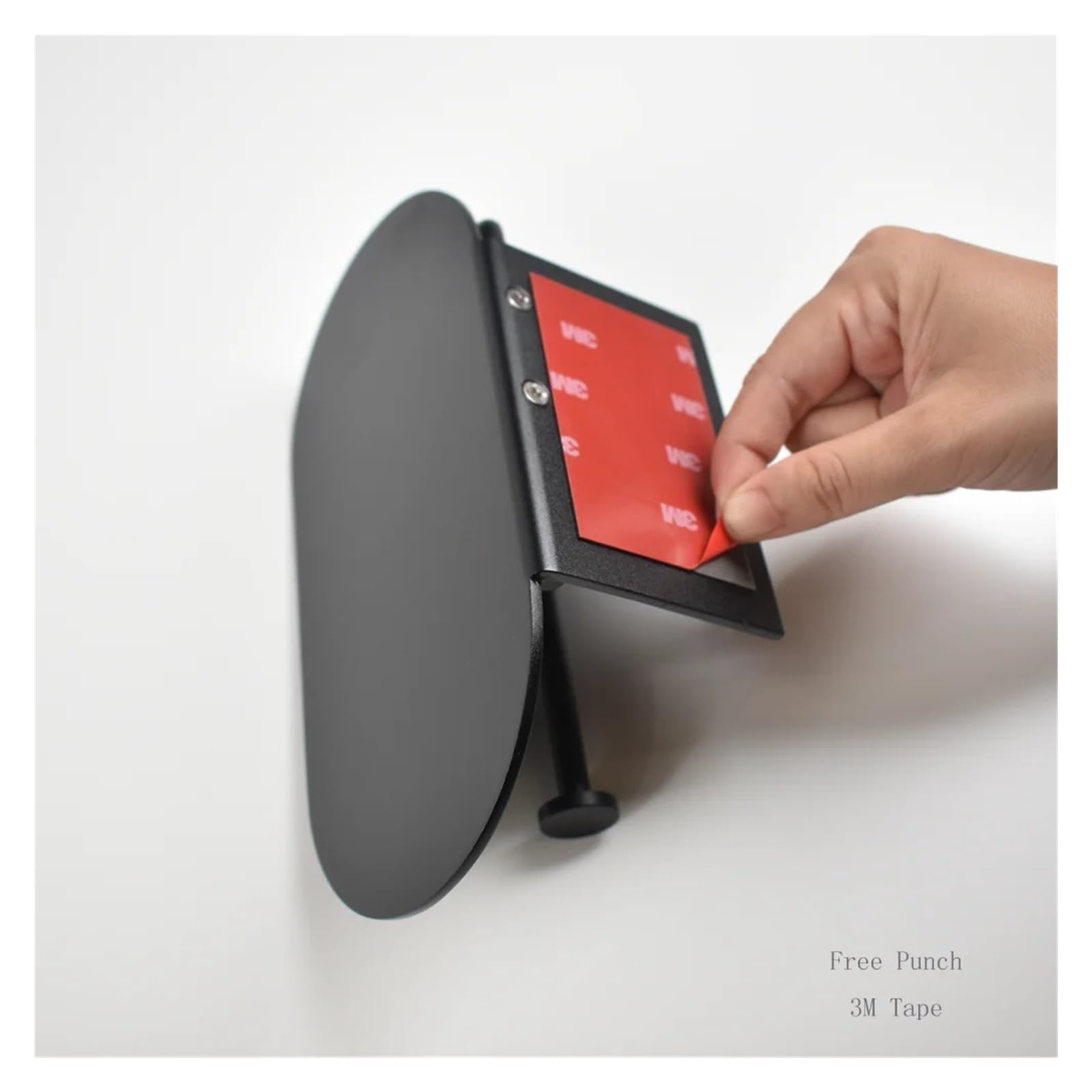 XYNSNDB Portarrollos de Papel de baño de Aluminio, portarrollos de Papel higiénico, Cinta Adhesiva, toallero de baño Brillante ()