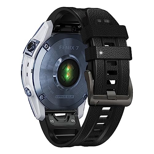 [JUSUTEK] lC GARMINp v+VRrvoh rWlXX^C Iȉ X}[gEHb` QuickFit 22mm/26mm voh Svrvoh xg for GARMIN(K[~) FenixC